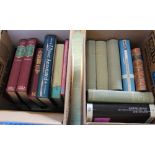 Various volumes on literature, biographies,