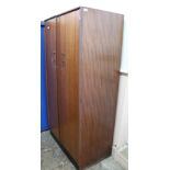 A vintage Beeanese two door wardrobe