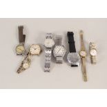 A lady's Omega wristwatch plus various others