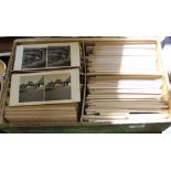 A large quantity of topographical plus other stereo cards