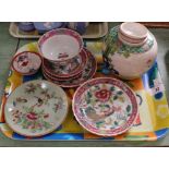 Various 19th and 20th Century Chinese porcelain including Celadon dish,
