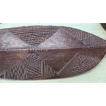 A Nigerian 'Jekri' paddle, late 19th Century,