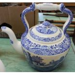 A large Copeland Spode Italian tea kettle