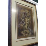 Joy Kirsten Smith two Cascade limited edition figural prints,