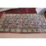 A Persian floral rug,