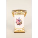 A Flight Barr & Barr Worcester cylindrical floral vase,