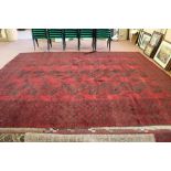 An Afghan carpet,