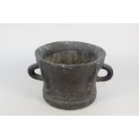 An Elizabeth I bronze mortar,