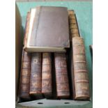 Antiquarian volumes including 1805 Shakespeares plays,