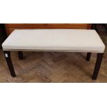 A 19th Century long footstool