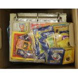 A large quantity of Pokemon and Panini cards