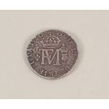 A 1560 Francis and Mary Testoon coin