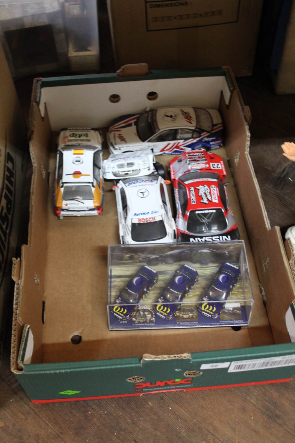 Unboxed die cast rally cars, Ricko,