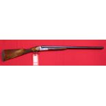 A 12 bore S/S B/L/N/E shotgun with 26 1/4" barrels by A.Y.A.