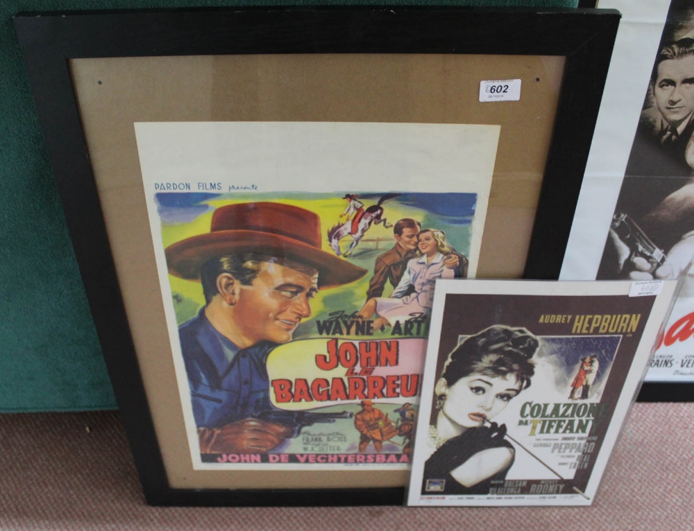 Film poster, Technicolour Paramount Films Audrey Hepburn,