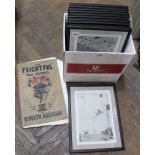 A WWI era 'Some Frightful War Pictures' part print folio, after W.