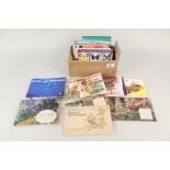 Various albums of tea cards