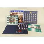 Medallion sets, FA Cup centenary 1872-1972, Esso Football Club badges,