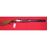 A Lanber 12 bore O/U multichoke shotgun with 27 1/2" barrels,