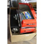 Five boxed die cast rally cars, Minichamps, Guiloy,