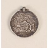 A china war medal 1900 to D.Spindler Sto H.M.S.