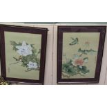 A set of ten Japanese bird and floral prints