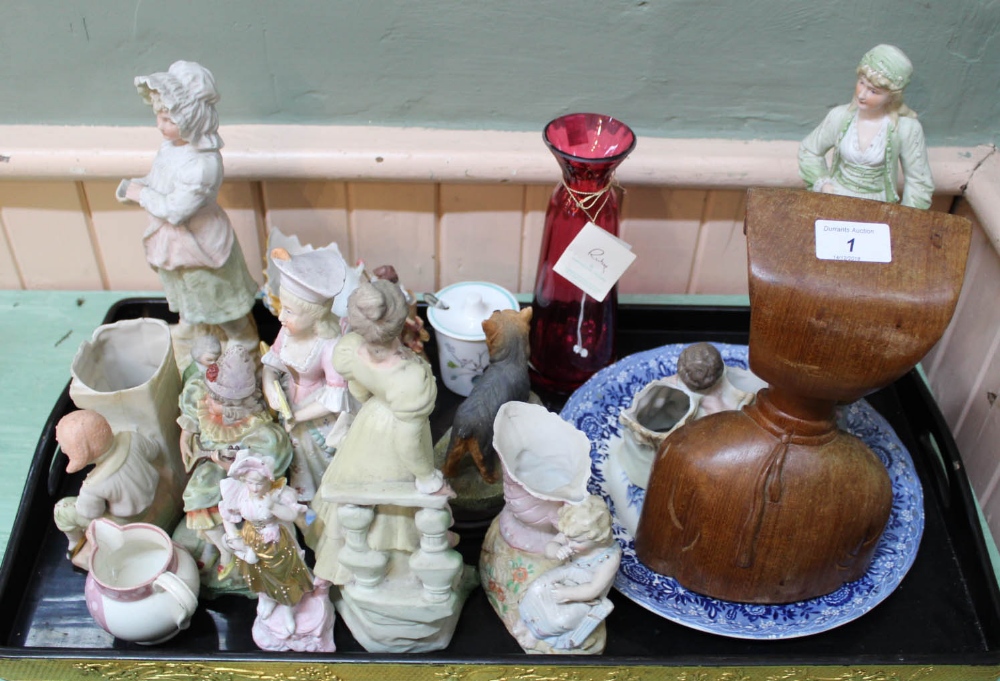 Bisque plus other figurines and china