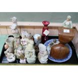 Bisque plus other figurines and china