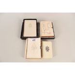 Two ivory clad prayer books plus two others