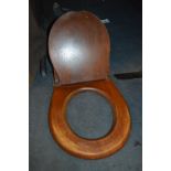 Mahogany Toilet Seat