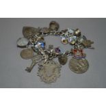 Silver Charm Bracelet