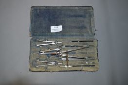 Cased Drawing Instrument Set