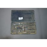 Cased Drawing Instrument Set