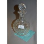 Lead Cut Glass Decanter