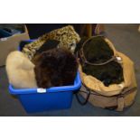 Large Collection of Fur Hats