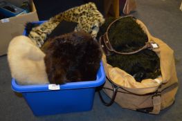 Large Collection of Fur Hats