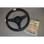 Mini Car Steering Wheel and Car Manual