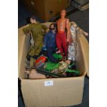 Action Man Figures with Accessories and Clothes