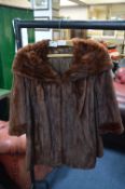 Ladies Waist Length Fur Jacket