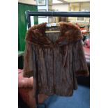 Ladies Waist Length Fur Jacket