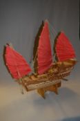 Large Model Boat "Chinese Junk"