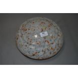 Marble Effect Glass Ceiling Light