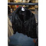 Coney Fur Waist Length Jacket