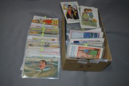 Approximately 350 Edwardian Postcards; Seaside and