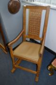 Rabbitman Oak Rocking Chair