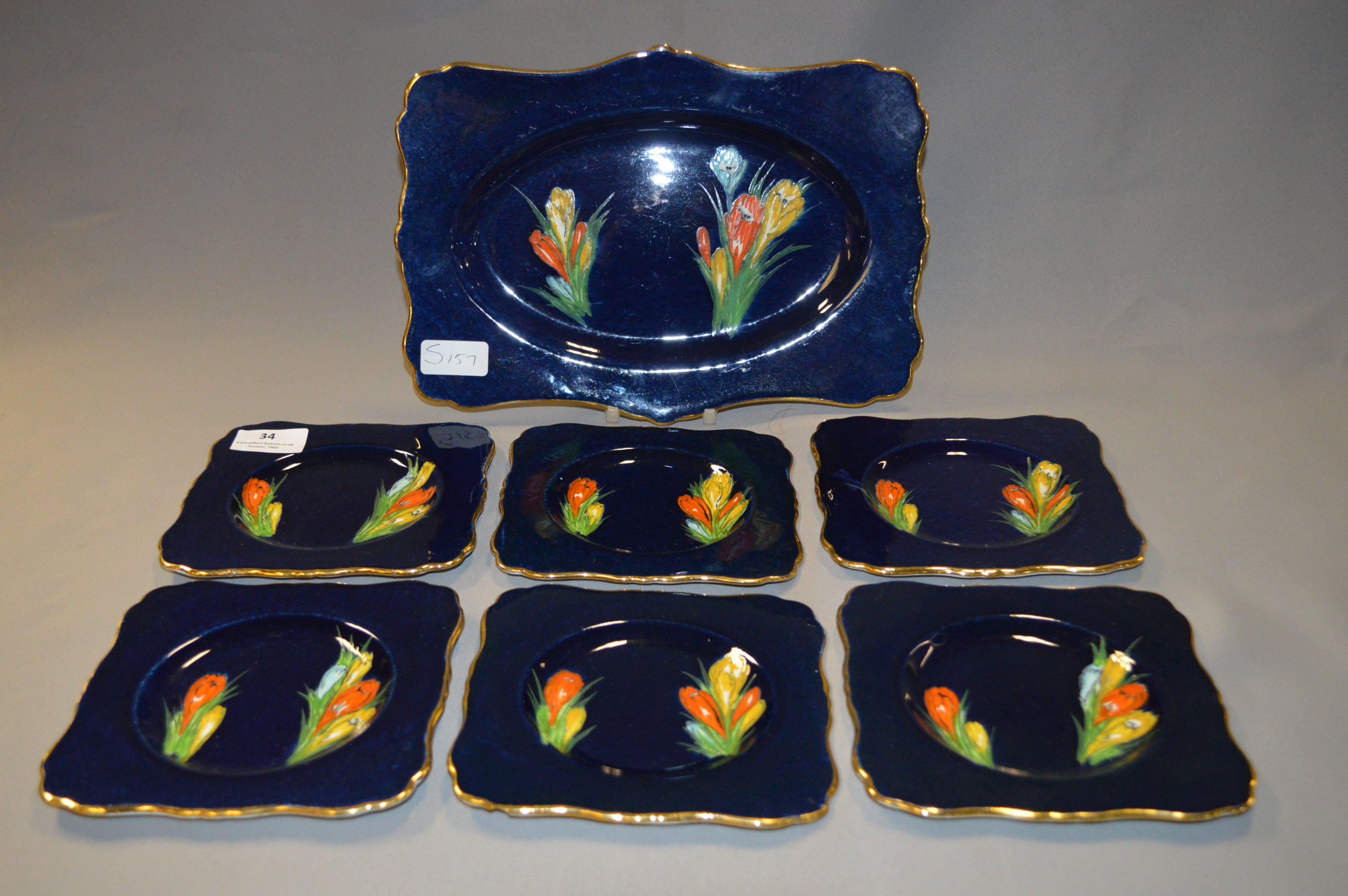 Royal Winton Grimwades Seven Piece Sandwich Set wi