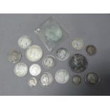 Small of Silver British Coins, Shillings, etc.