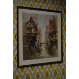 Framed Print "The Shambles - York" by Ben Maile