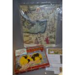 Waddingtons Mappamundi Board Game and Calendar