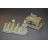 Lurpak Butter Dish and Toast Rack